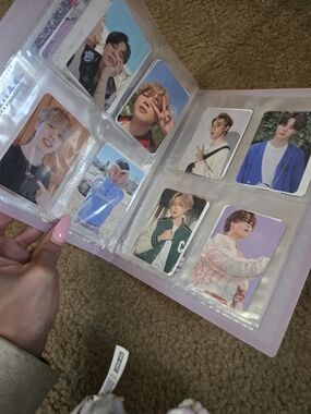 Photo Card Binder Album - Pink